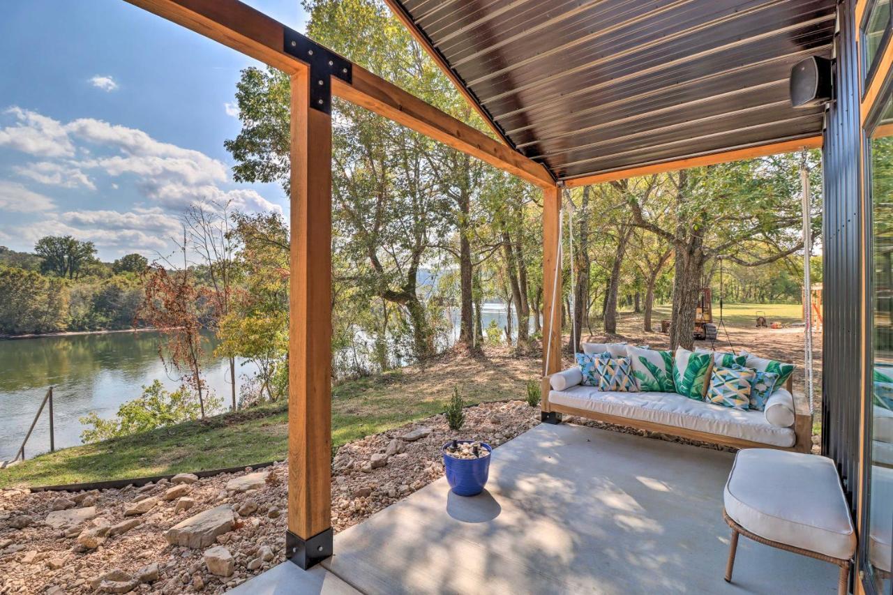 Modern Norfork House With Patio On White River! Экстерьер фото